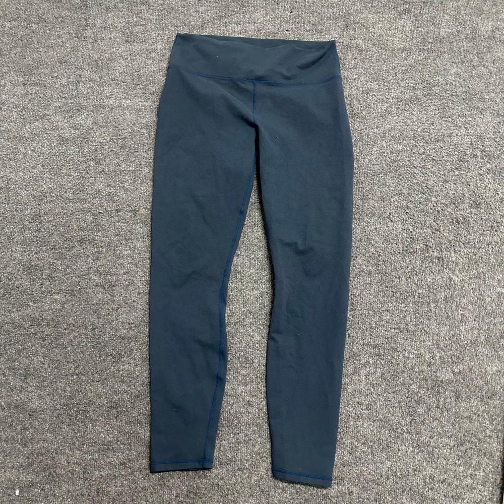 Fabletics Leggings Womens Size S Teal Blue High Compression Athletic Pant